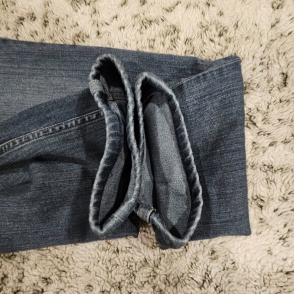 Paige SZ 32 Med Wash Mid Rise Stretch Blue Skinny Classic Jeans - Picture 11 of 11